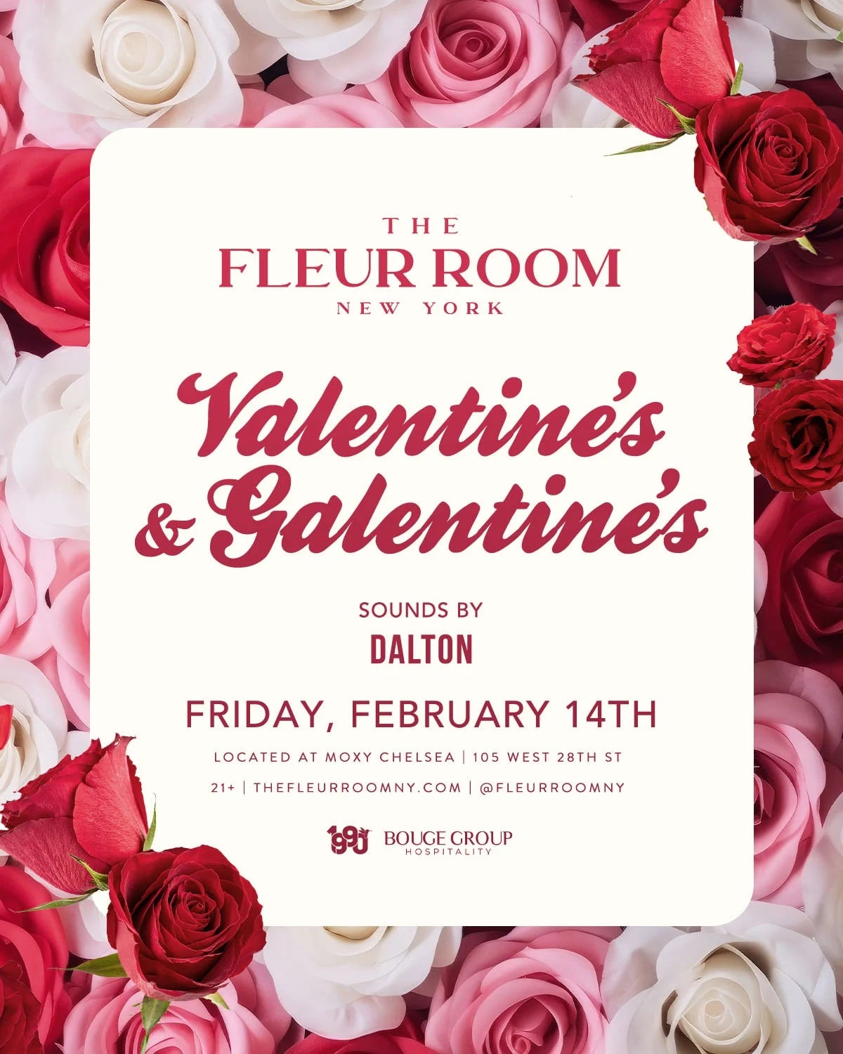 2/14/2025 – Valentine’s & Galentine’s – The Fleur Room