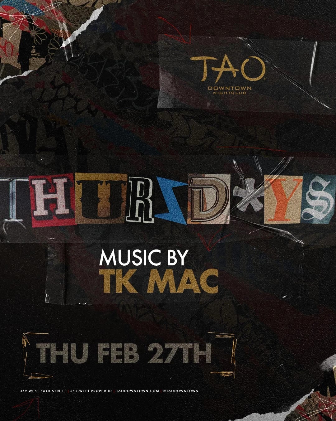 2/27/2025 – TK Mac – TAO Downtown Nightclub