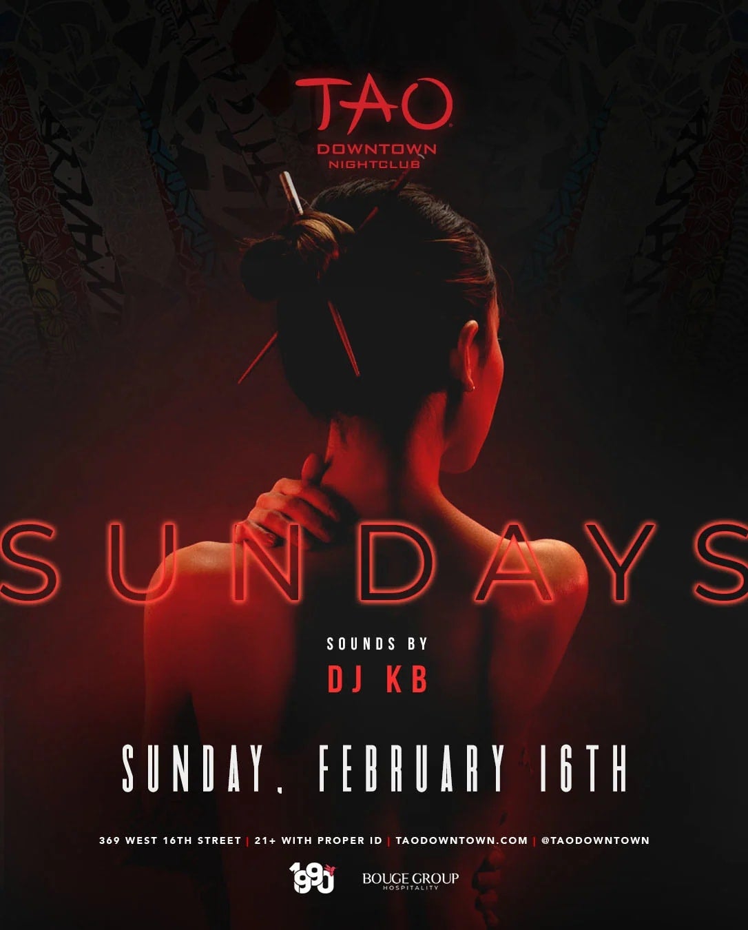 2/16/2025 – DJ KB – TAO Downtown Nightclub
