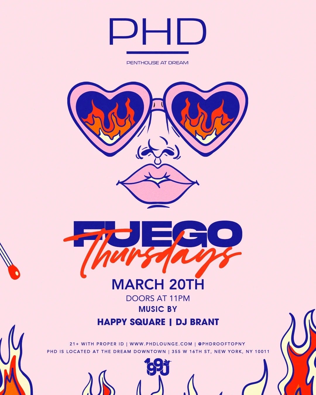 3/20/2025 – Happy Square | DJ Brant – PHD Lounge