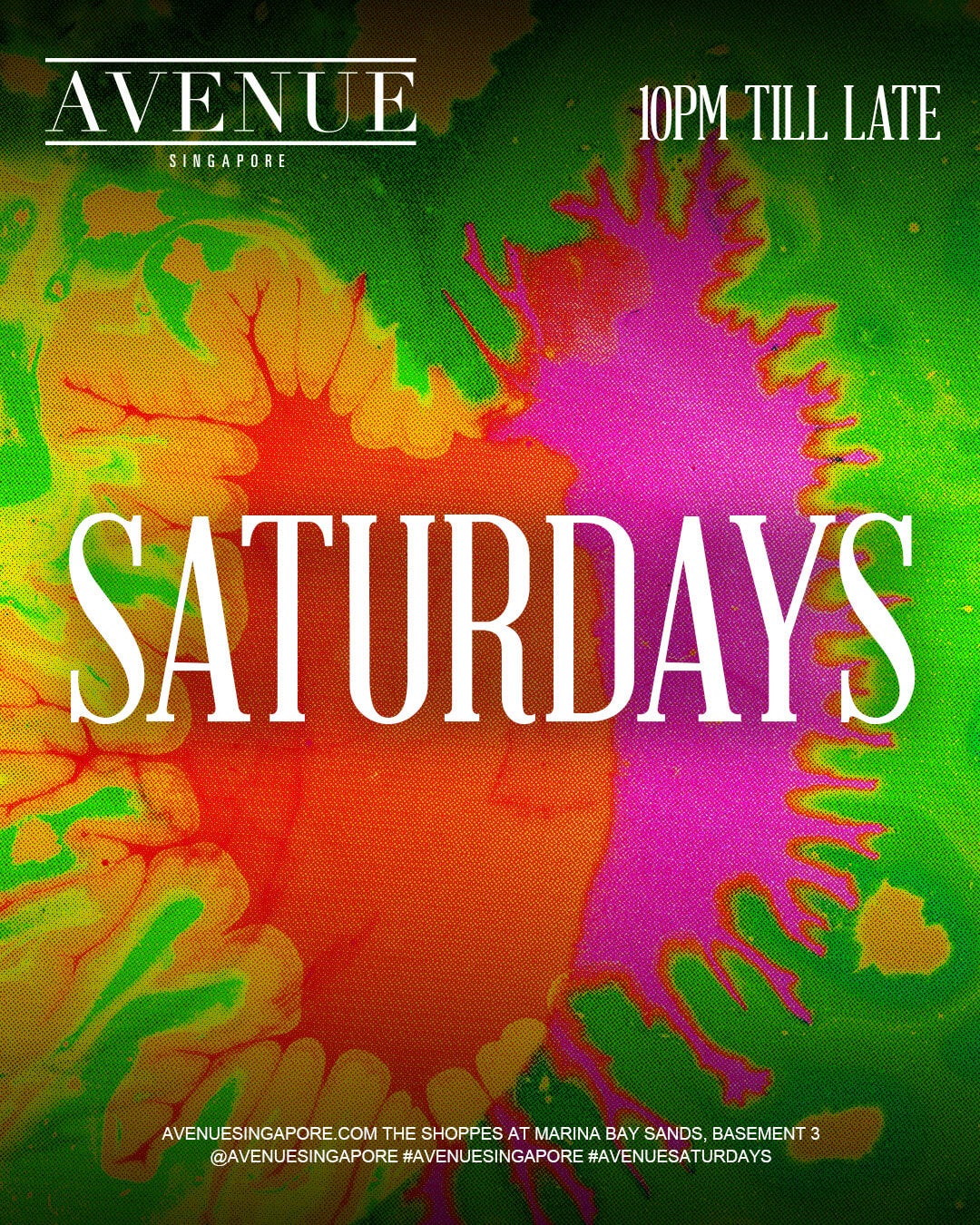 19/04/25 Avenue Saturdays – Avenue Singapore