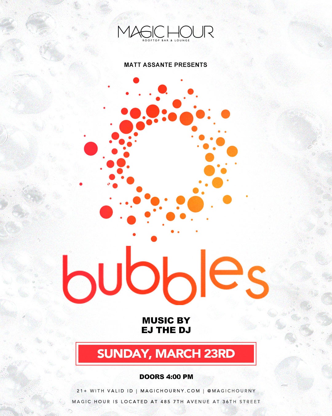 3/23/2025 – EJ The DJ  – Magic Hour Rooftop
