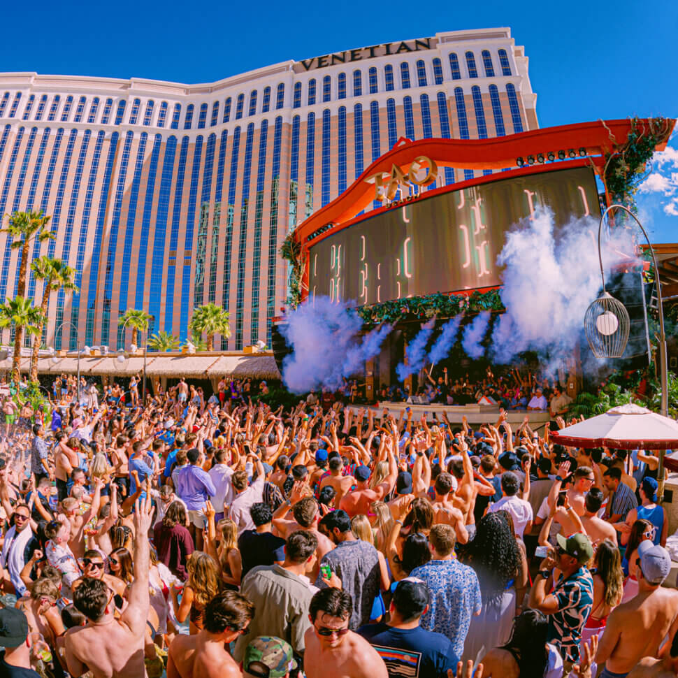 TAO Beach Dayclub party