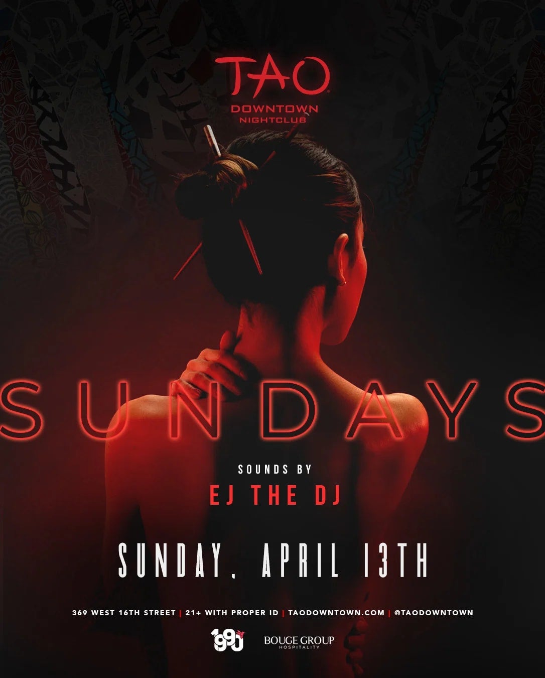 4/13/2025 – EJ The DJ – TAO Downtown Nightclub