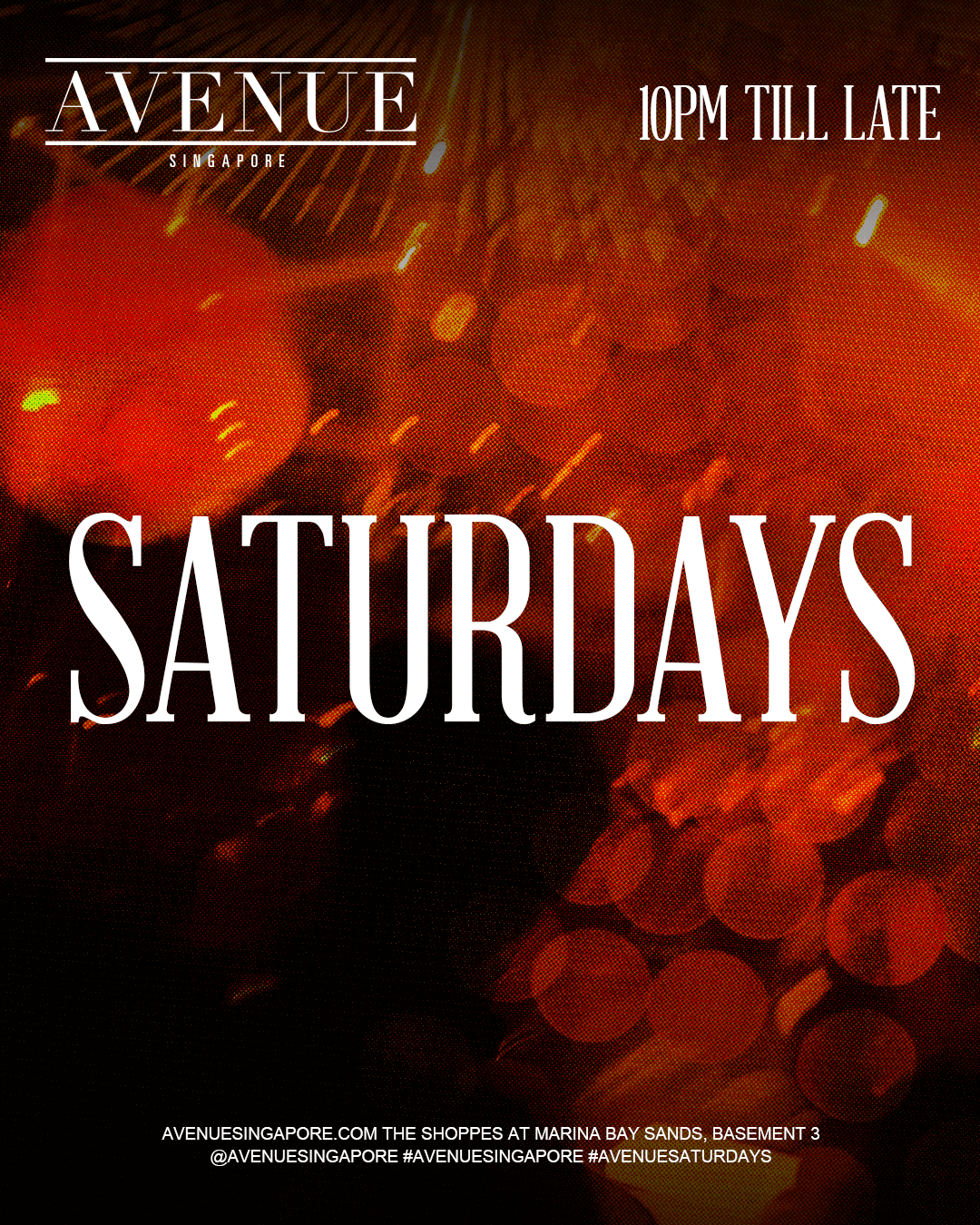 10/05/25 Avenue Saturdays – Avenue Singapore
