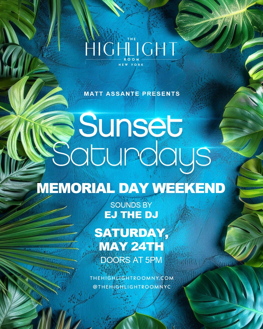 5/24/2025 – EJ The DJ – The Highlight Room