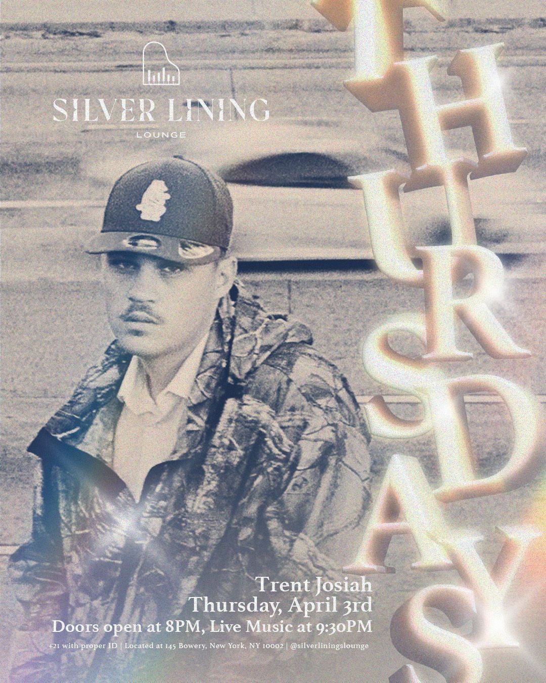 4/3/2025 – Trent Josiah – Silver Lining Lounge