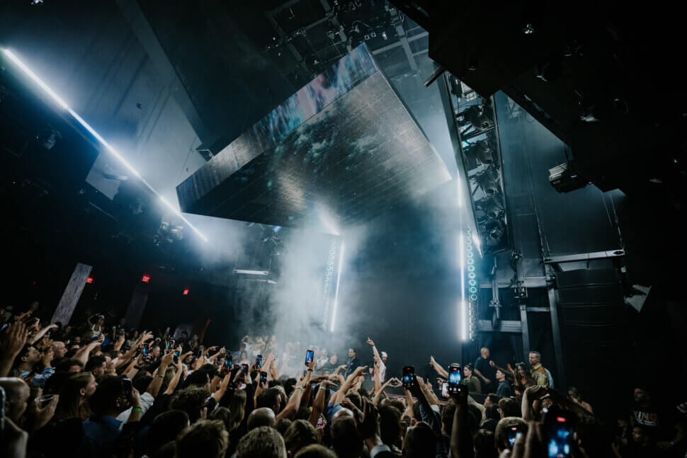 Marquee nightclub crowd