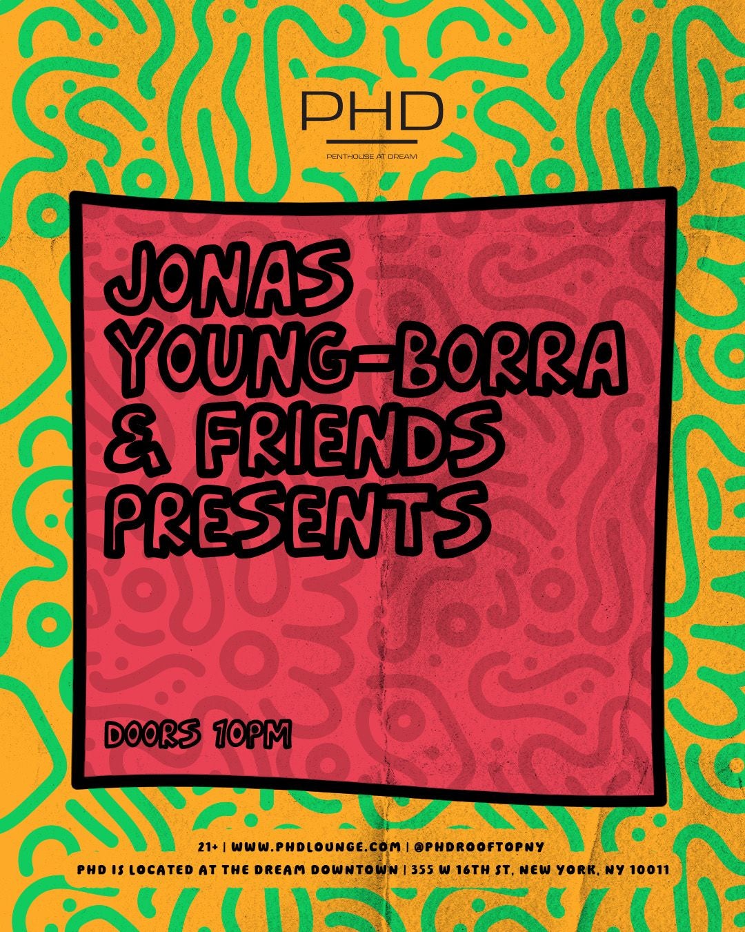 3/5/2025 – Jonas Young-Borra & Friends – PHD Lounge