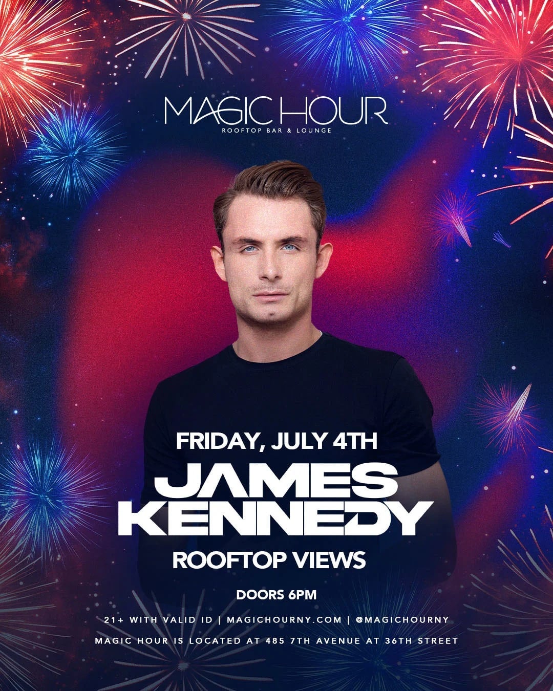 7/4/2025 – James Kennedy – Magic Hour Rooftop