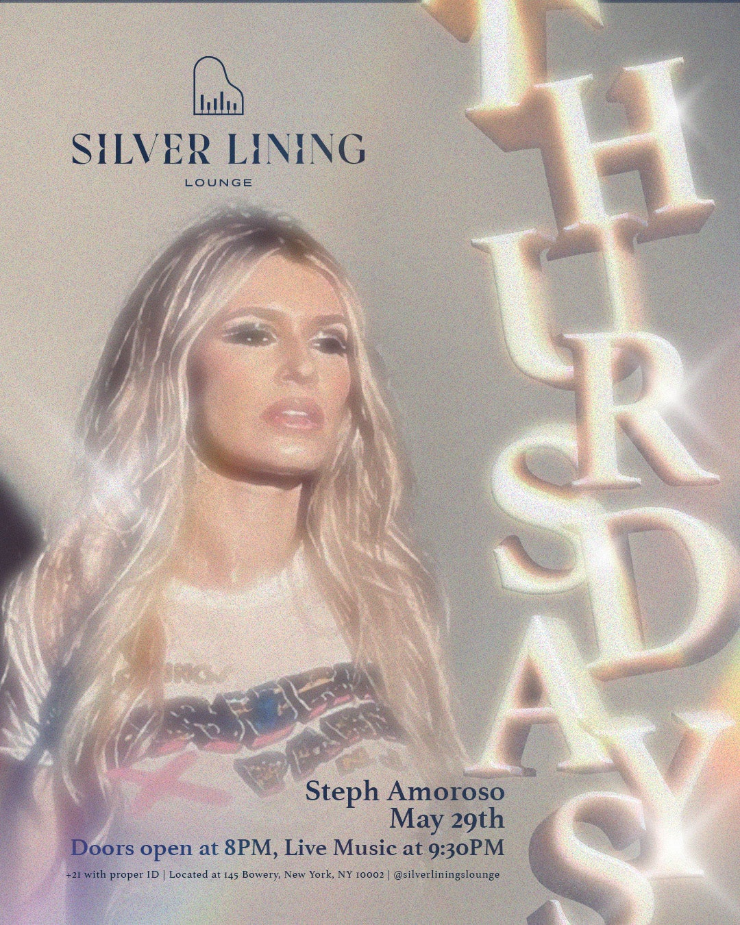 5/29/2025 – Steph Amoroso – Silver Lining Lounge