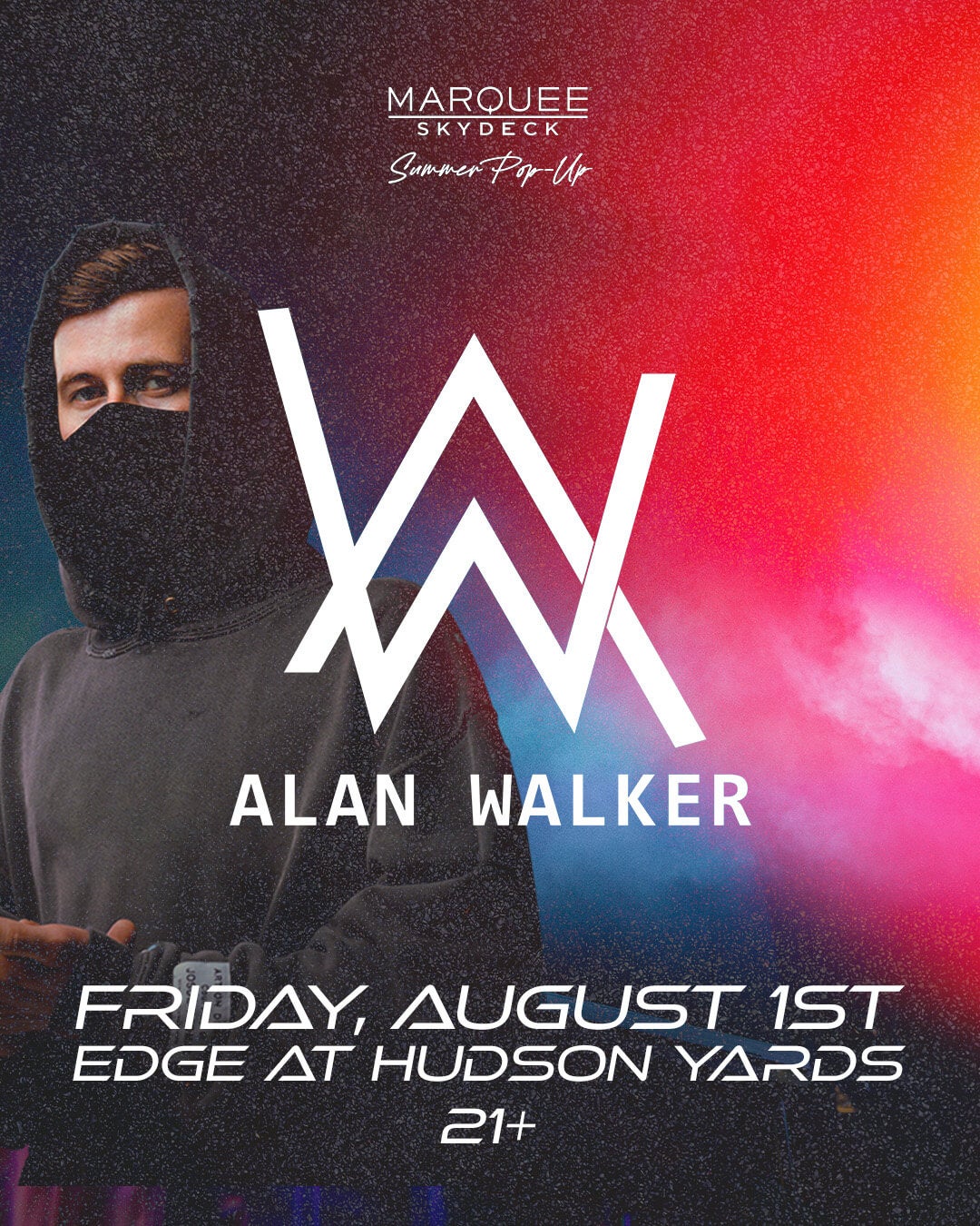 8/1/2025 – Alan Walker – Marquee Skydeck Summer Pop-Up