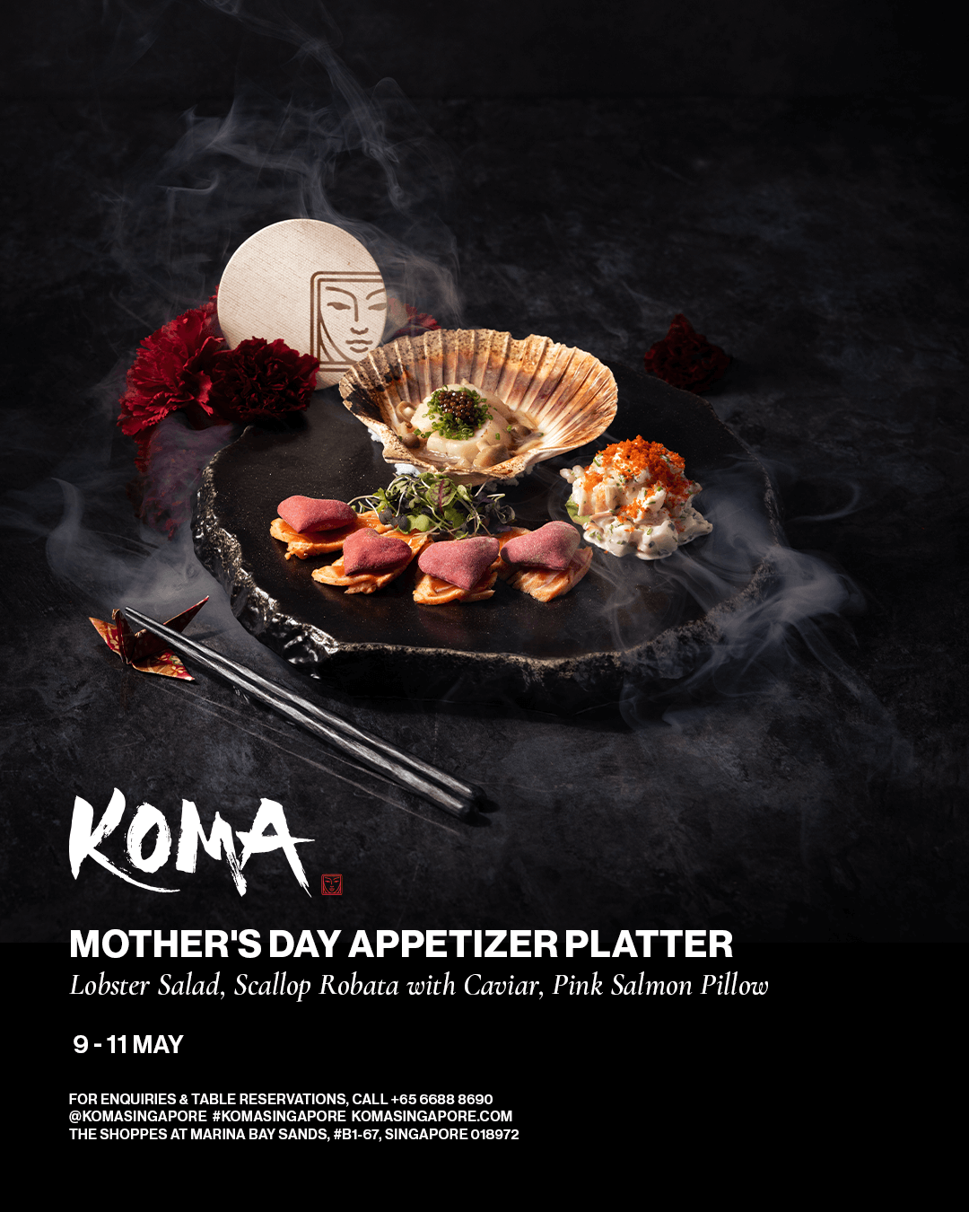 mothers day appetizer platter