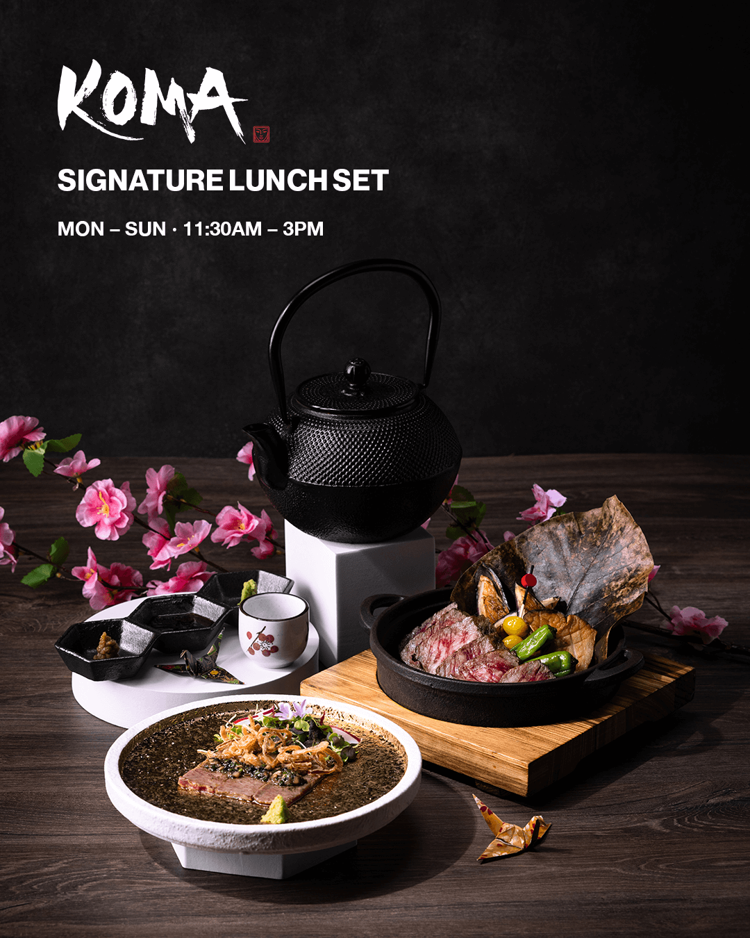 set lunch