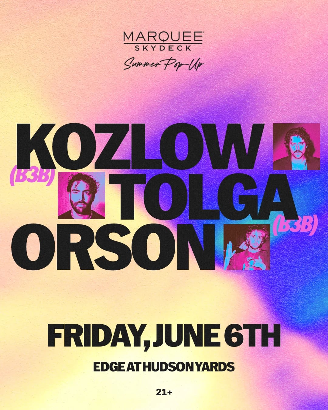 Artist Image - Kozlow x Tolga x Orson (B3B)