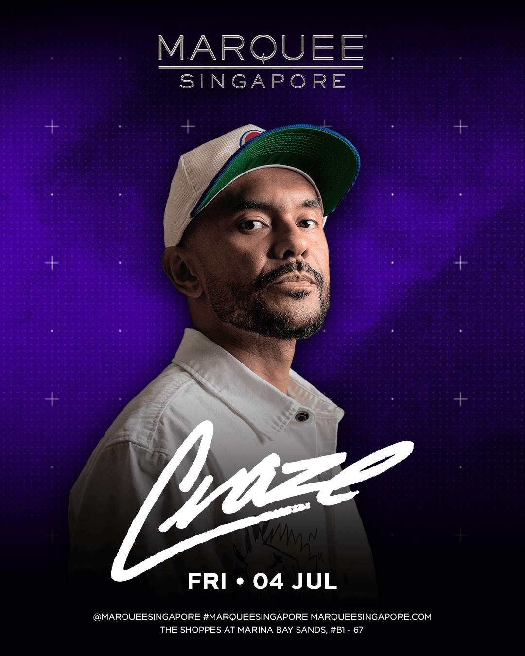 4/07/25 – Dj Craze – Marquee Singapore