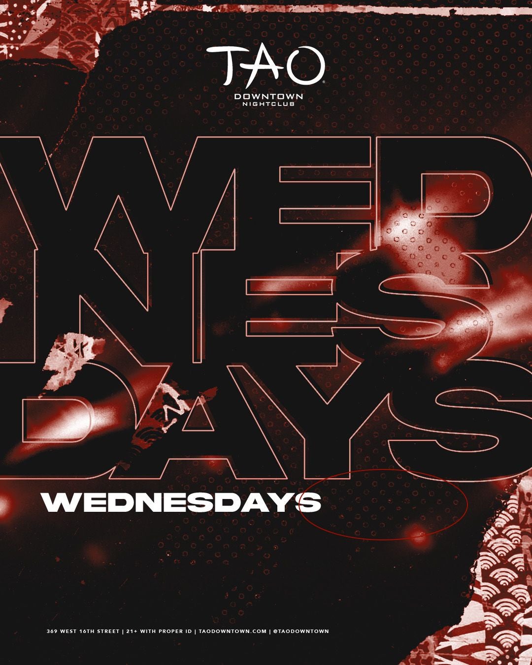 9/24/2025 – Wednesdays – TAO Downtown Nightclub