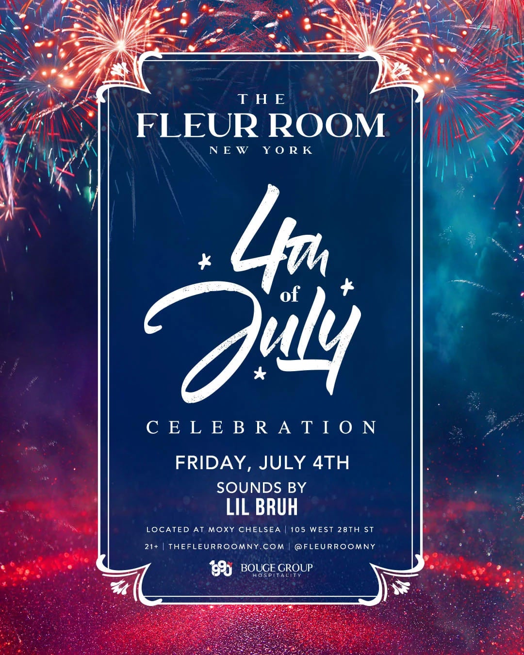 7/4/2025 – July 4th Celebration – The Fleur Room