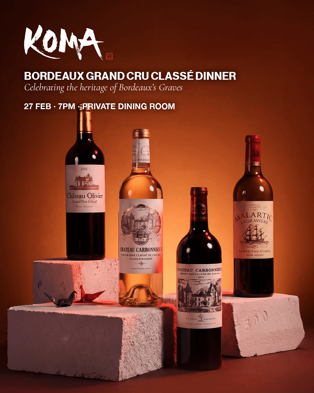 Bordeaux Grand Cru Classé Dinner