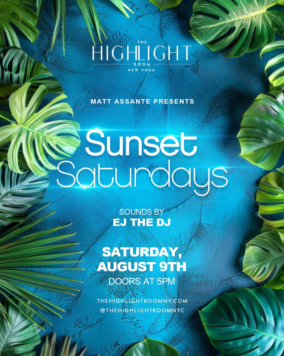 Artist Image - Sunset Saturdays