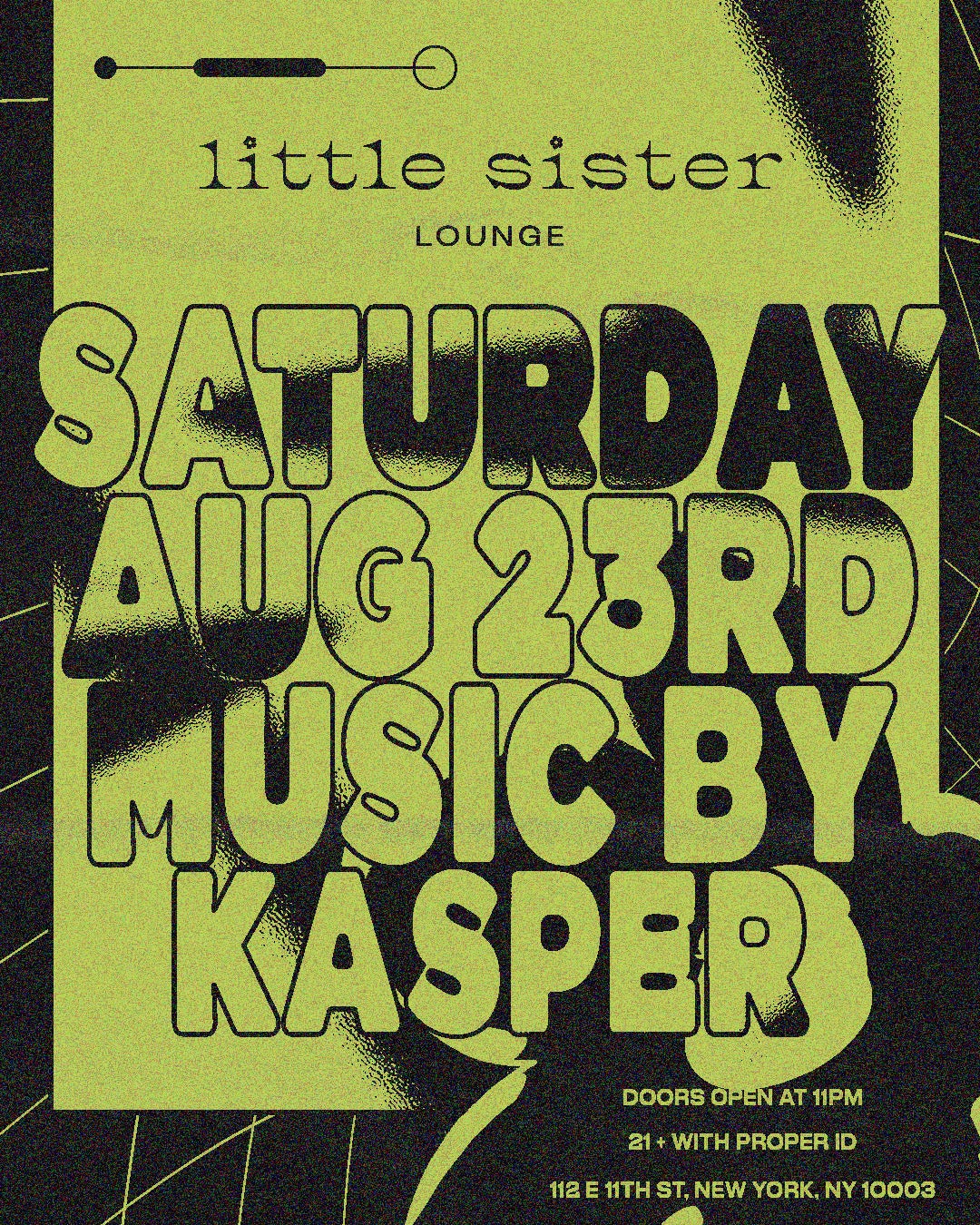 8/23/2025 – Kasper – Little Sister Lounge
