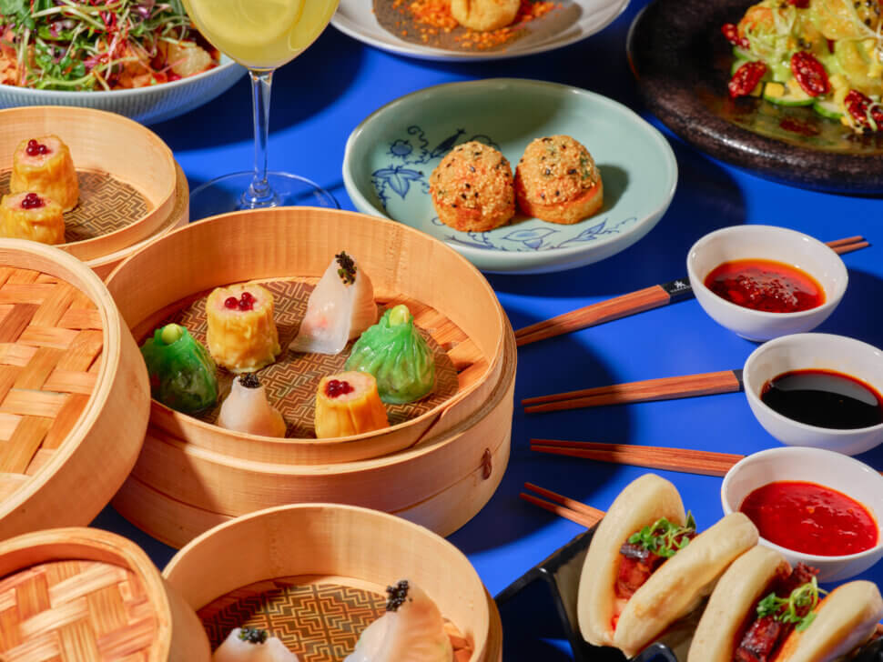 Endless Dim Sum Brunch Table