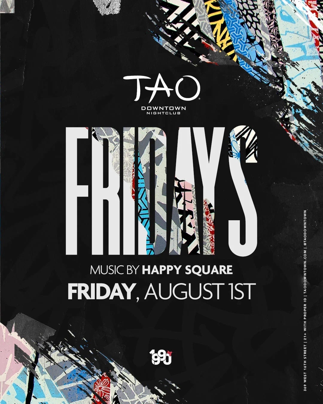 8/1/2025 – Happy Square – TAO Downtown Nightclub