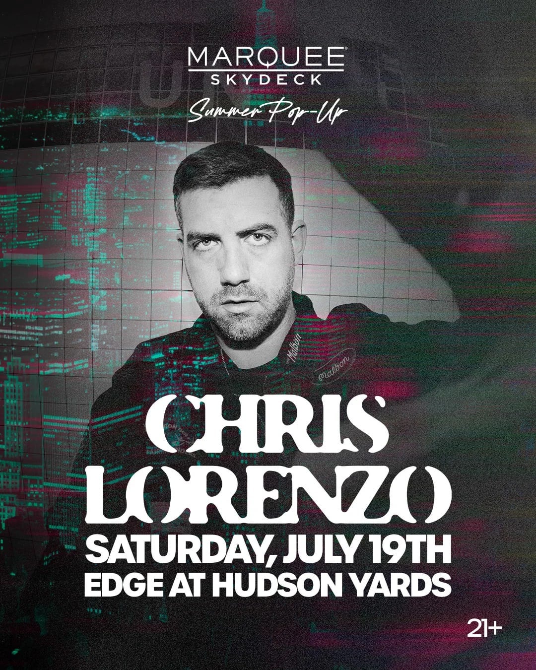 7/19/2025 – Chris Lorenzo – Marquee Skydeck Summer Pop-Up