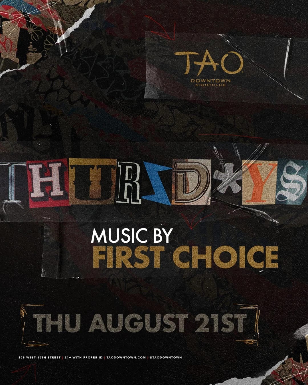 8/21/2025 – First Choice – TAO Downtown Nightclub