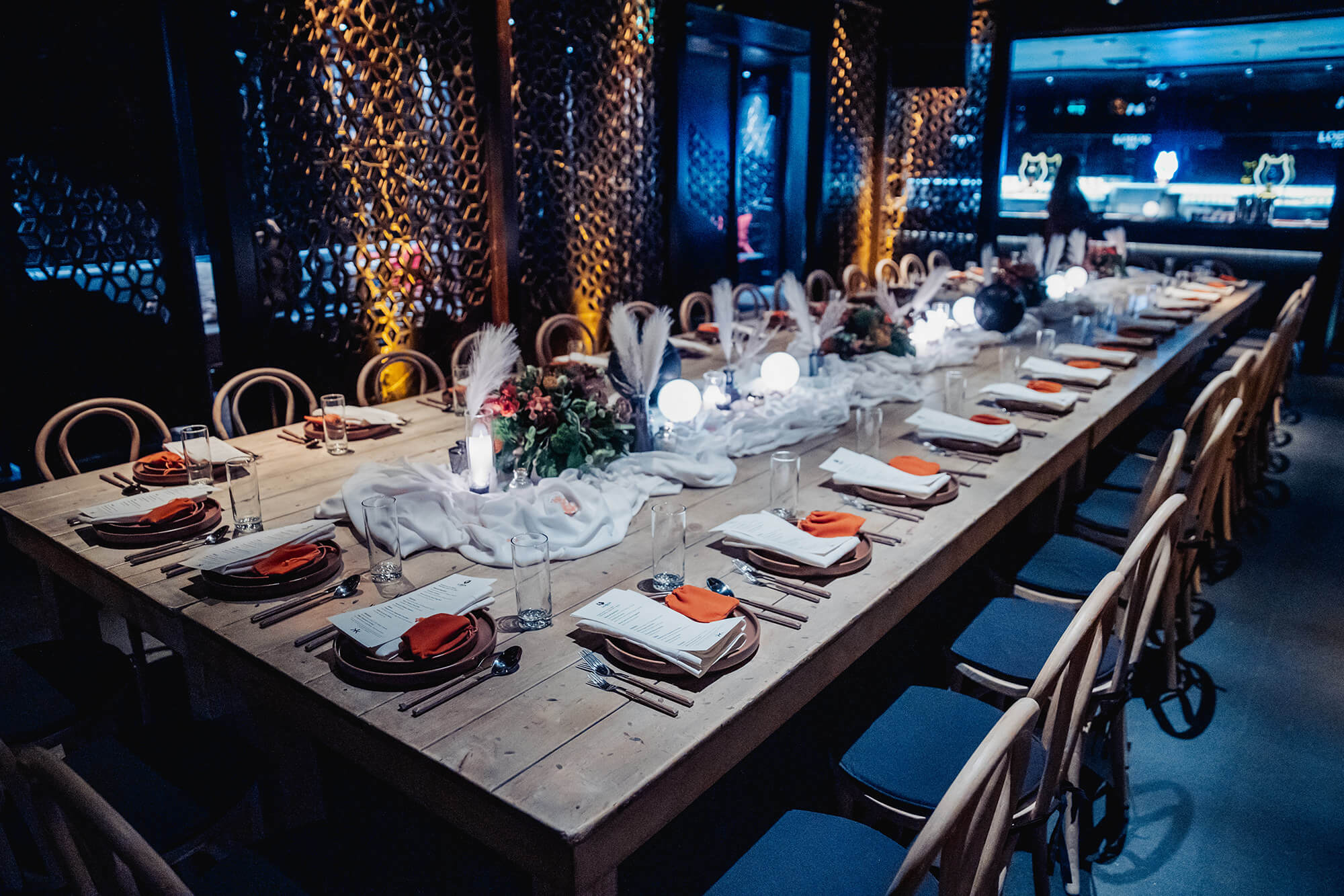 table scape at hakkasan