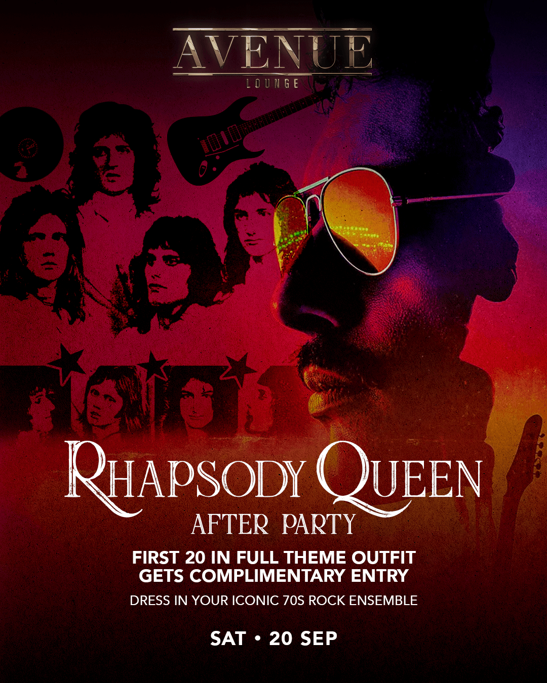 20/09/25 Rhapsody Queen After Party – Avenue Singapore