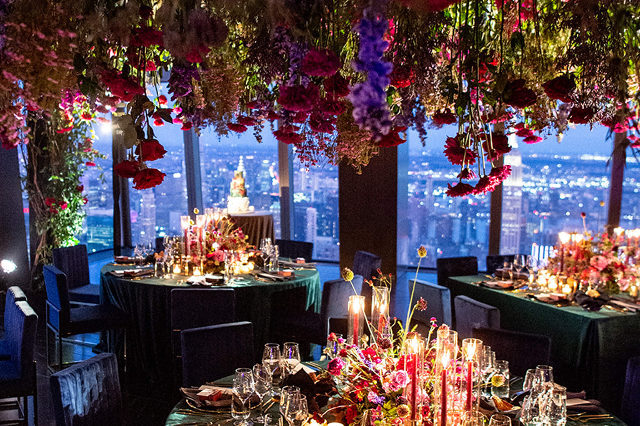 Peak Floral and tables with floral