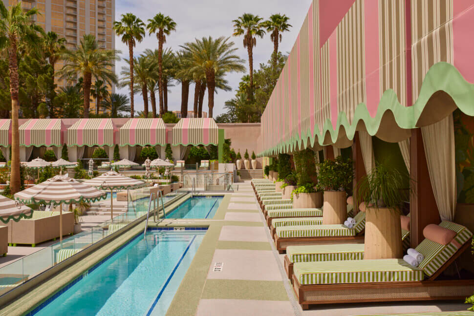 palm tree beach club cabanas