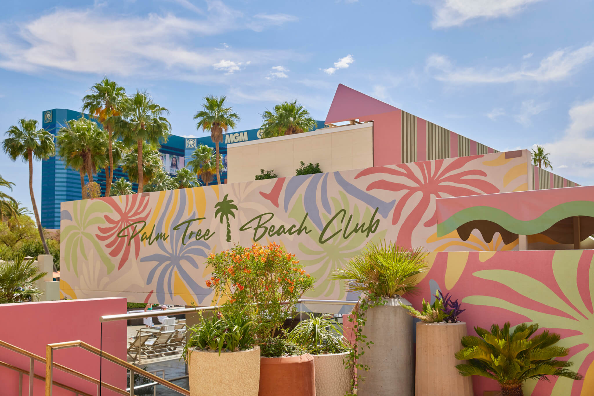 Palm Tree Beach club entrance
