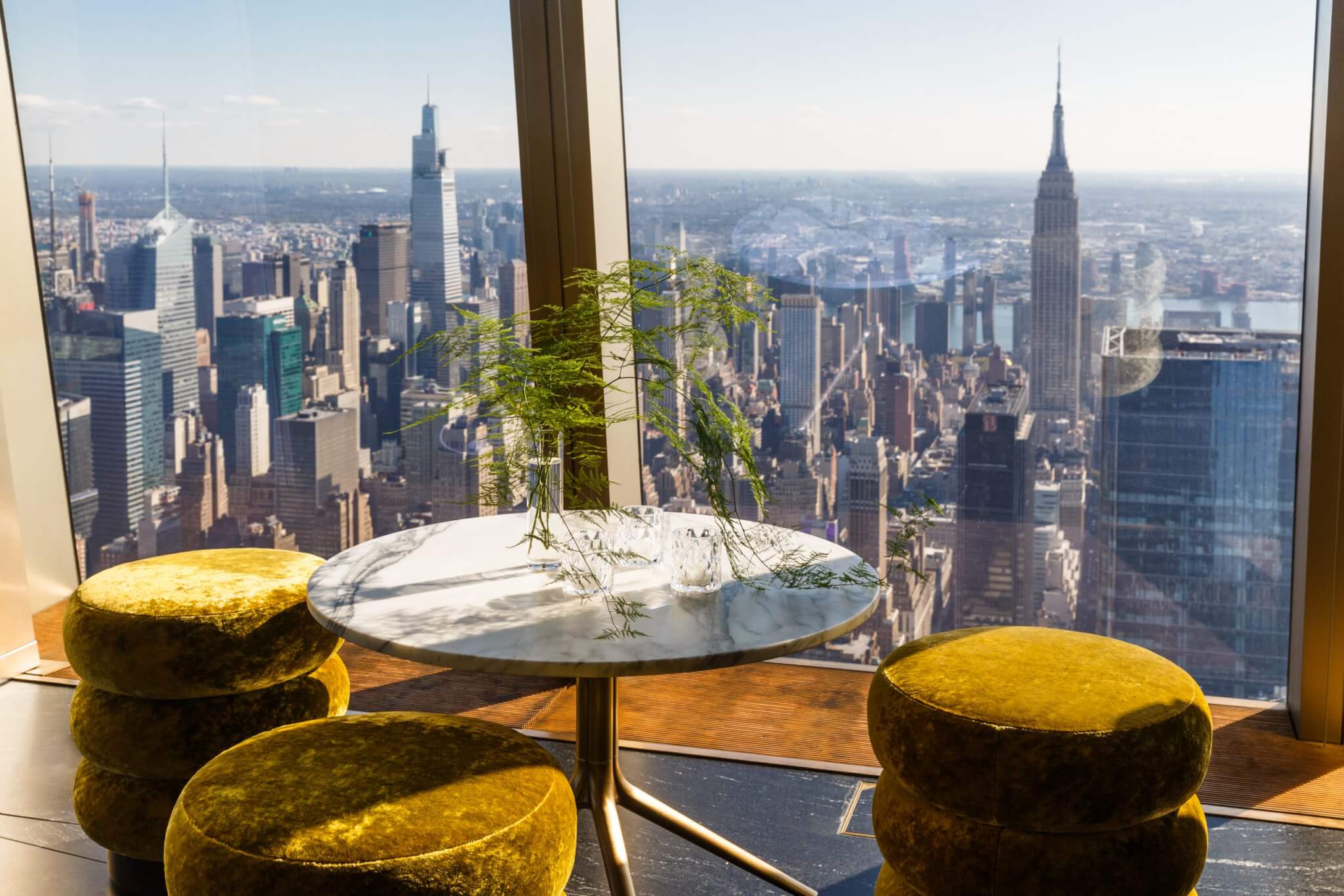 peak table with chairs