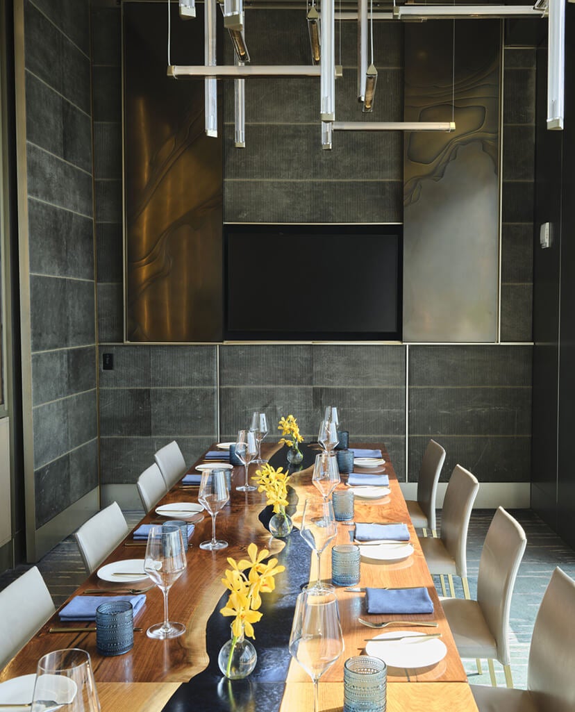 SKY CELLAR TABLE AT PEAK