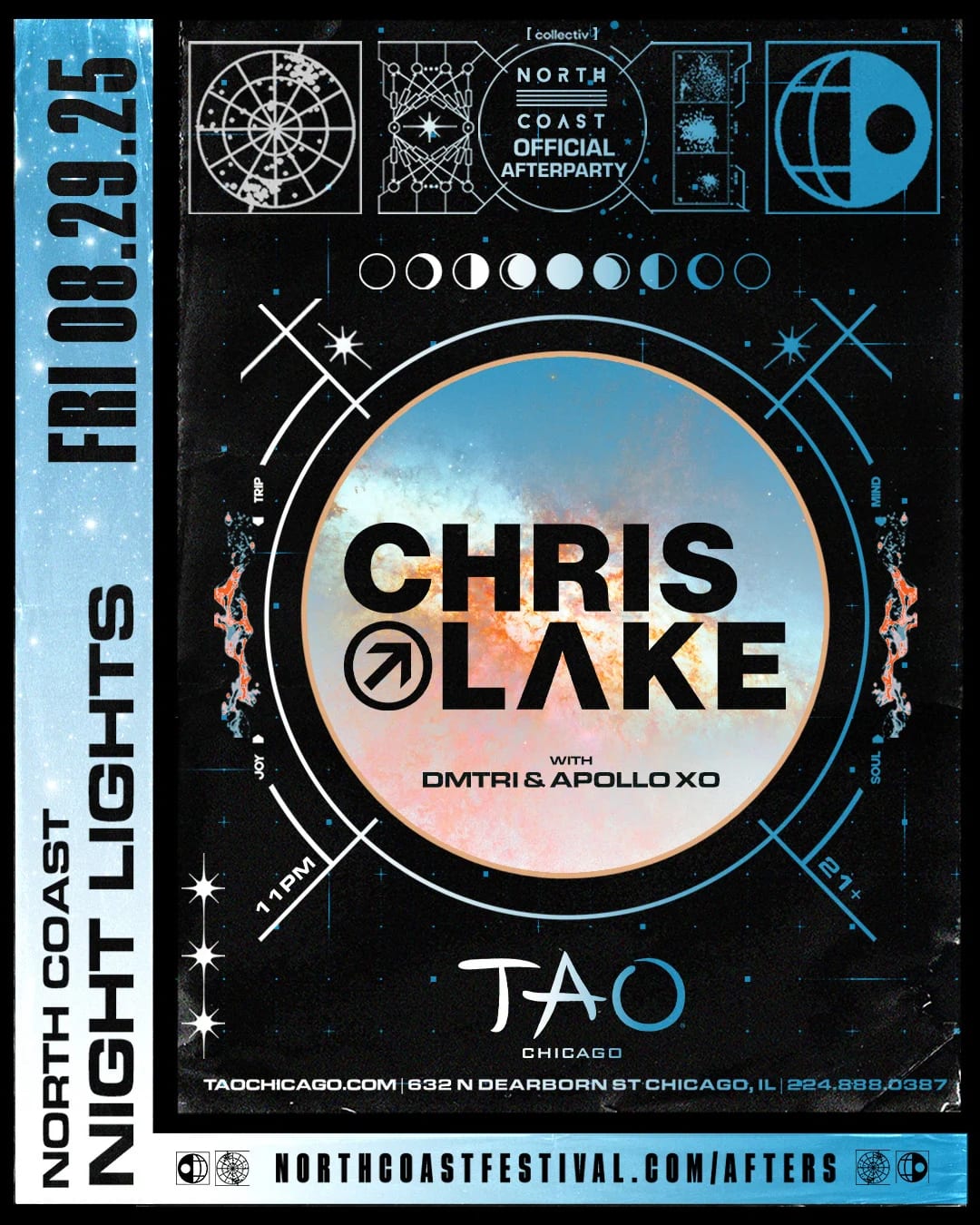 8/29/2025 – North Coast Night Lights ft. CHRIS LAKE – TAO Nightclub