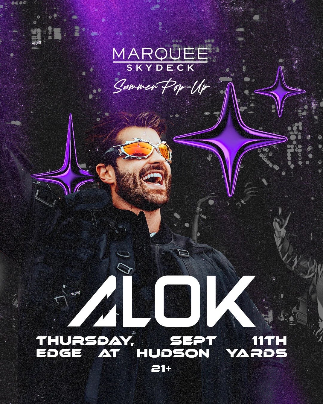 9/11/2025 – Alok – Marquee Skydeck Summer Pop-Up