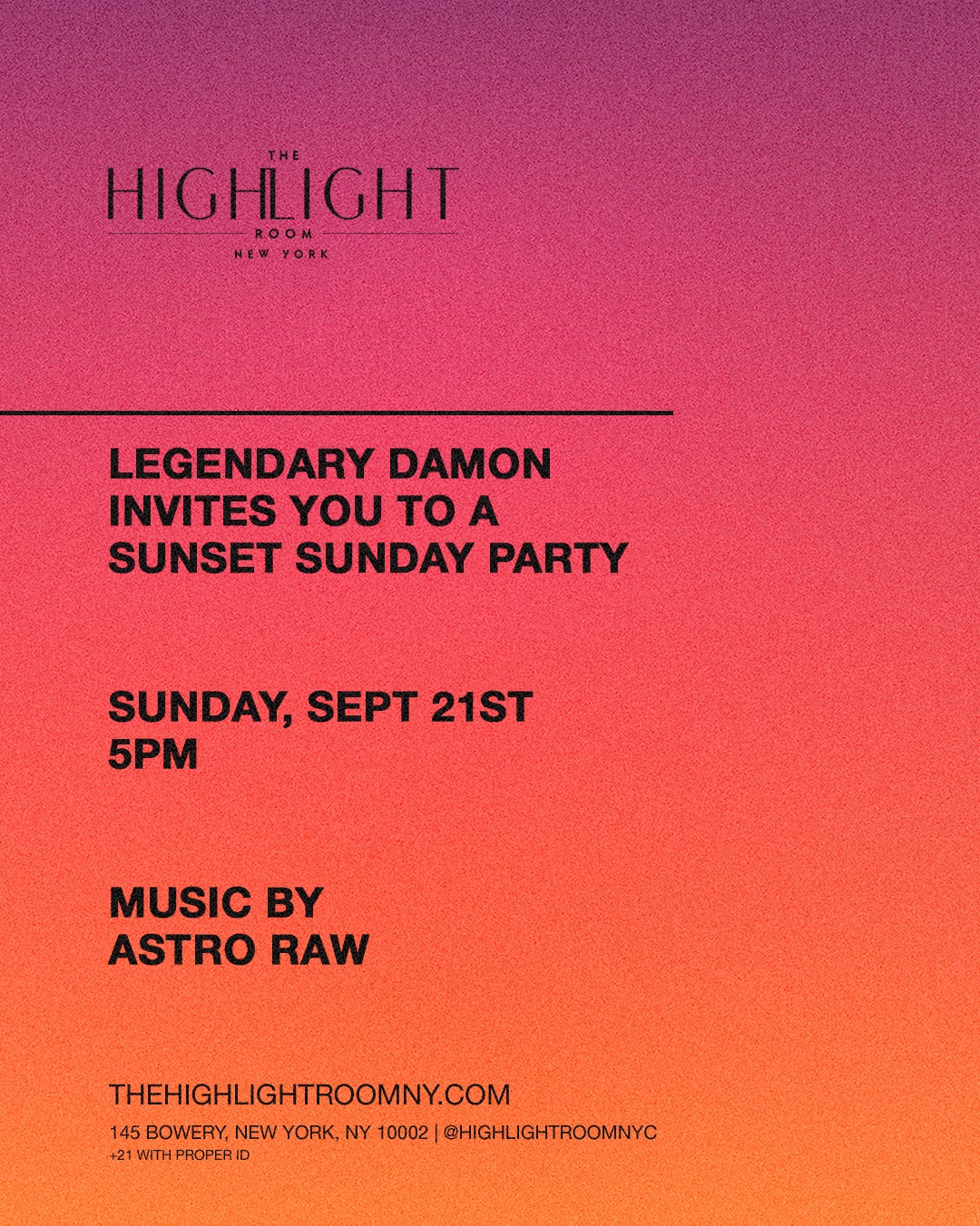 Artist Image - Sunset Sunday