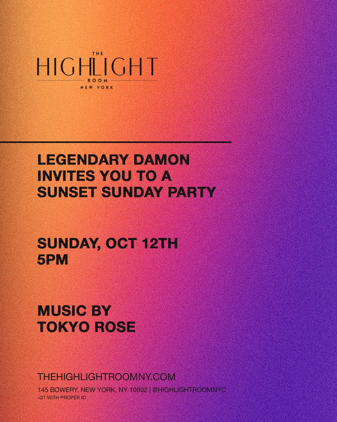 Artist Image - Sunset Sunday