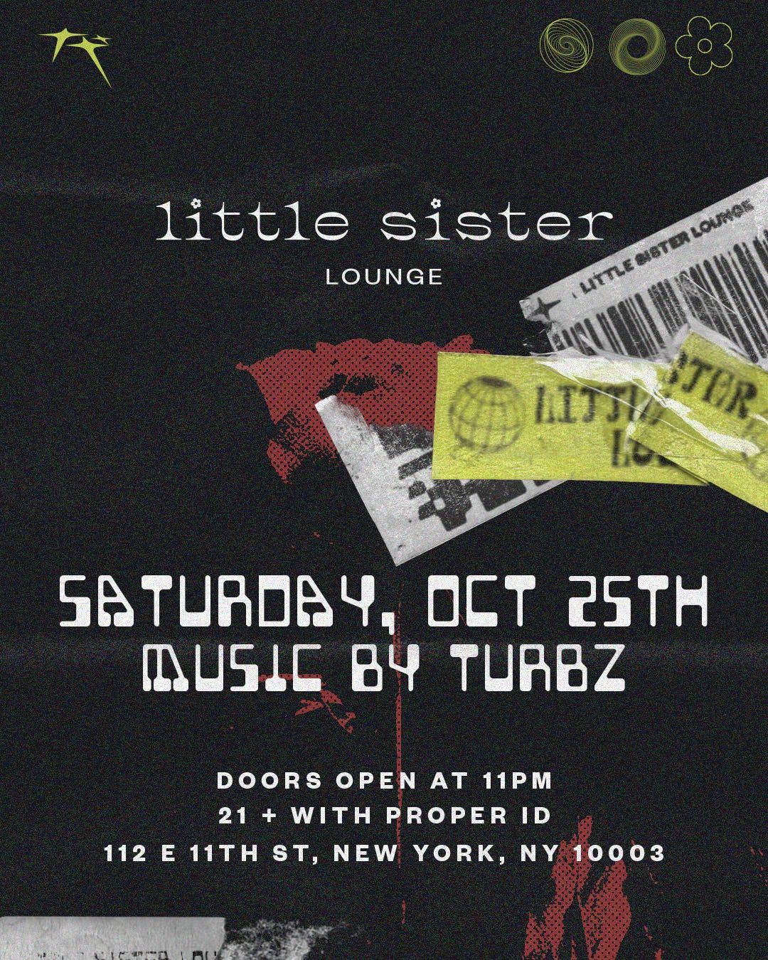10/25/2025 – Turbz – Little Sister Lounge