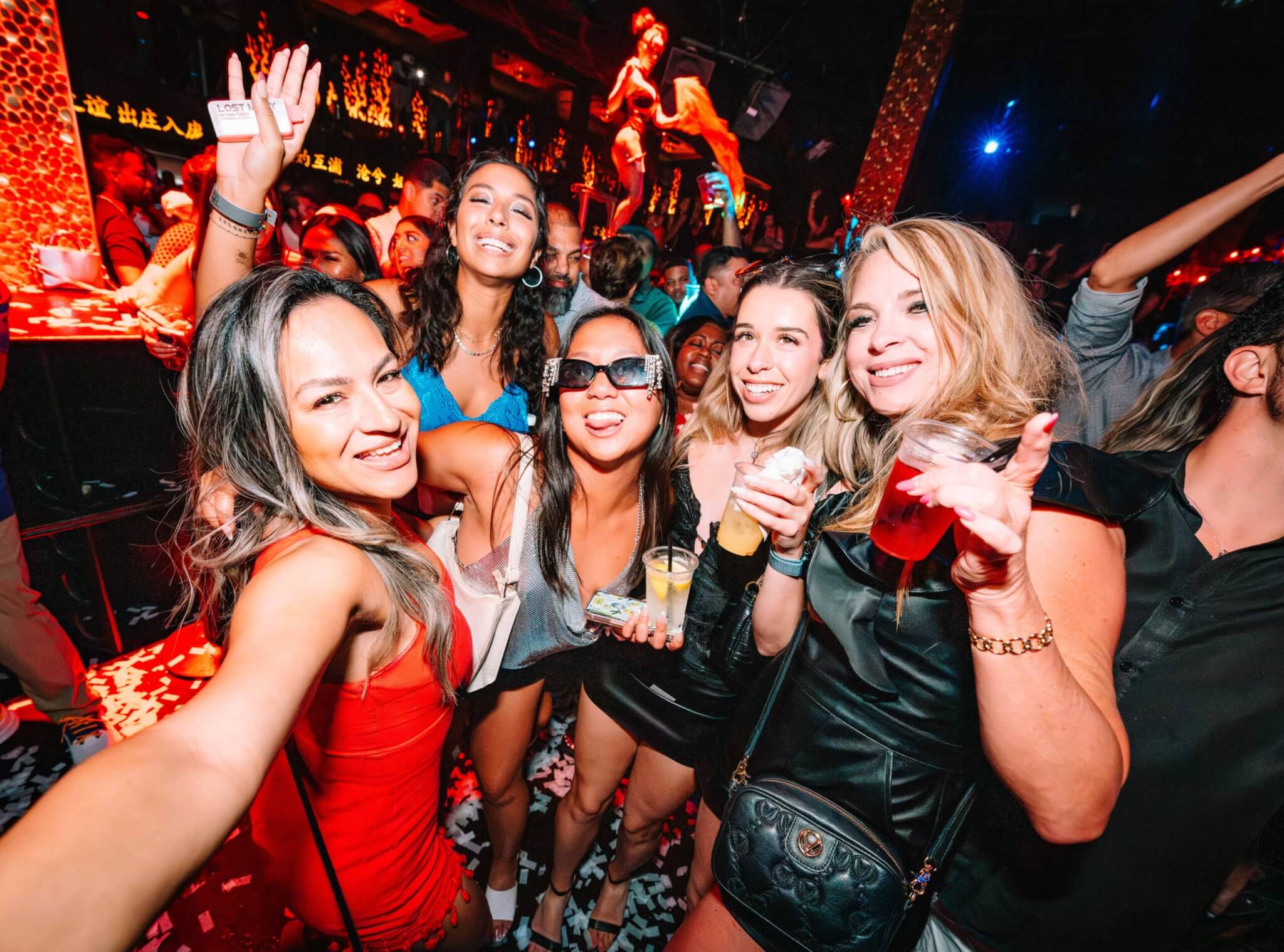 girls at TAO Nightclub