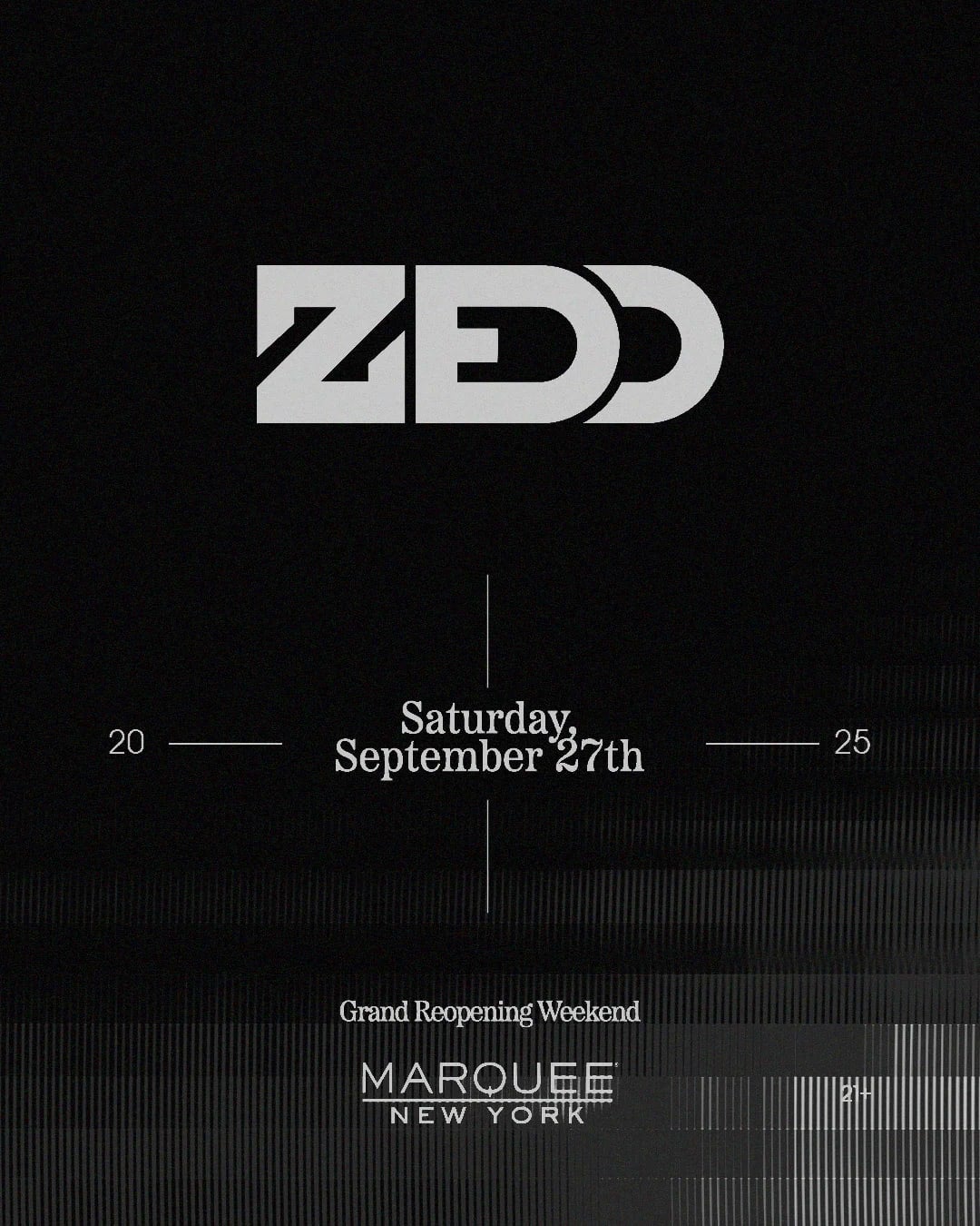 9/27/2025 – Zedd – Marquee