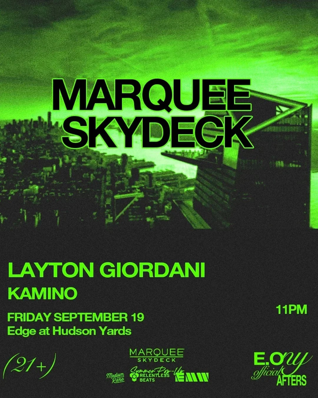 9/19/2025 – Layton Giordani – Marquee Skydeck Summer Pop-Up