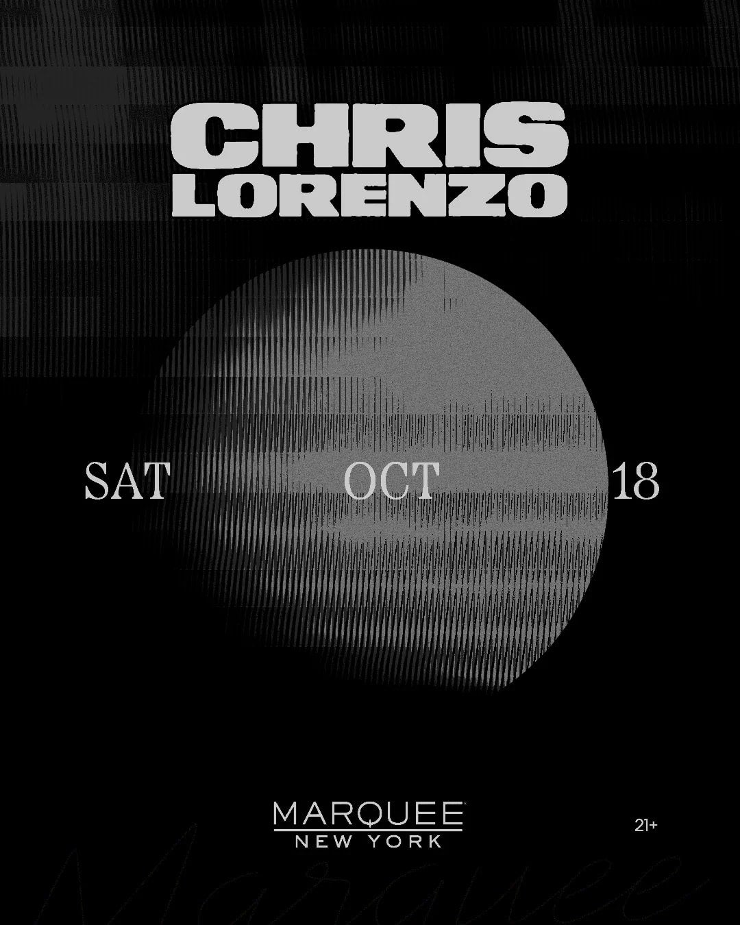 10/18/2025 – Chris Lorenzo – Marquee