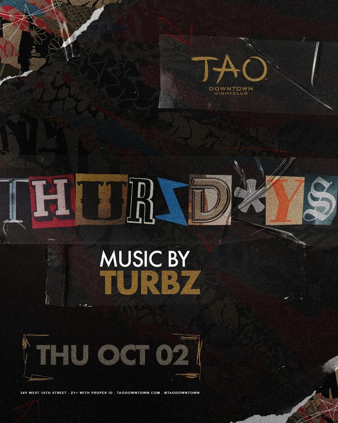 10/2/2025 – Turbz – TAO Downtown Nightclub