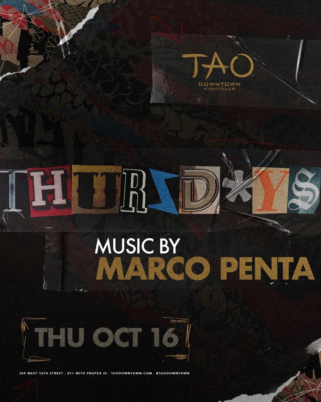 10/16/2025 – Marco Penta – TAO Downtown Nightclub