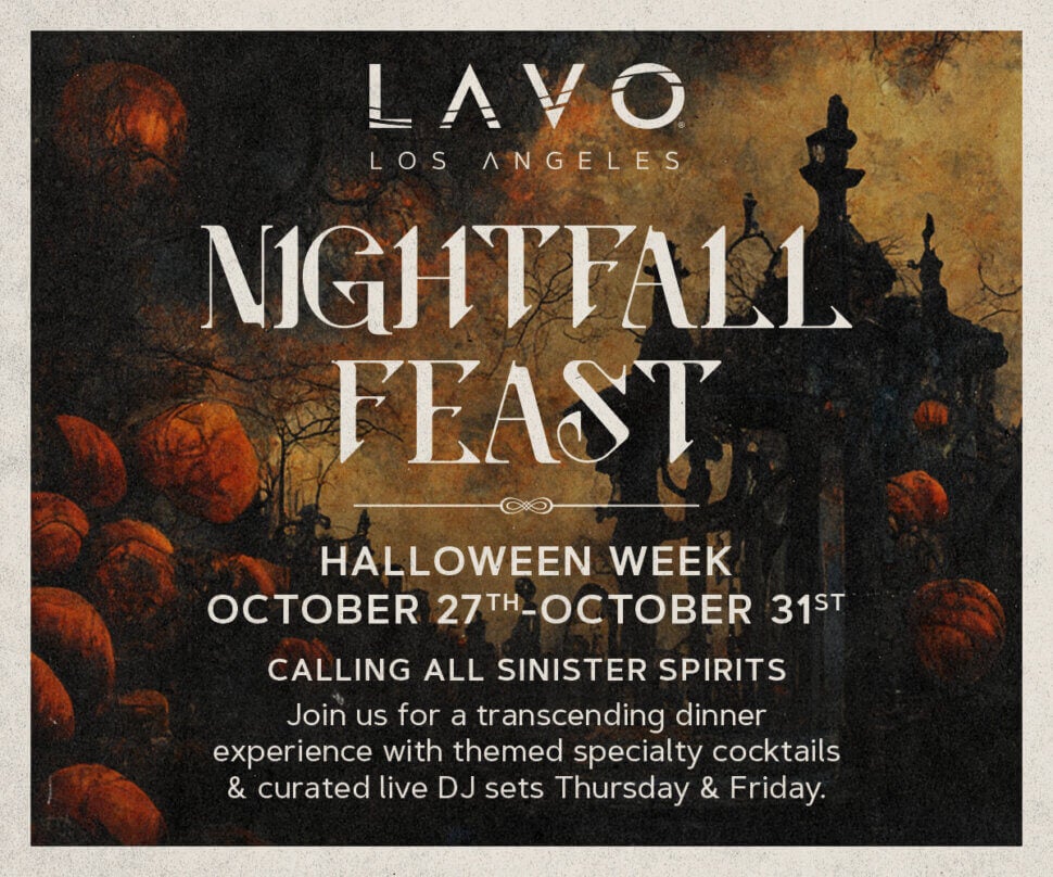 LAVO Nightfall Feast Halloween Week