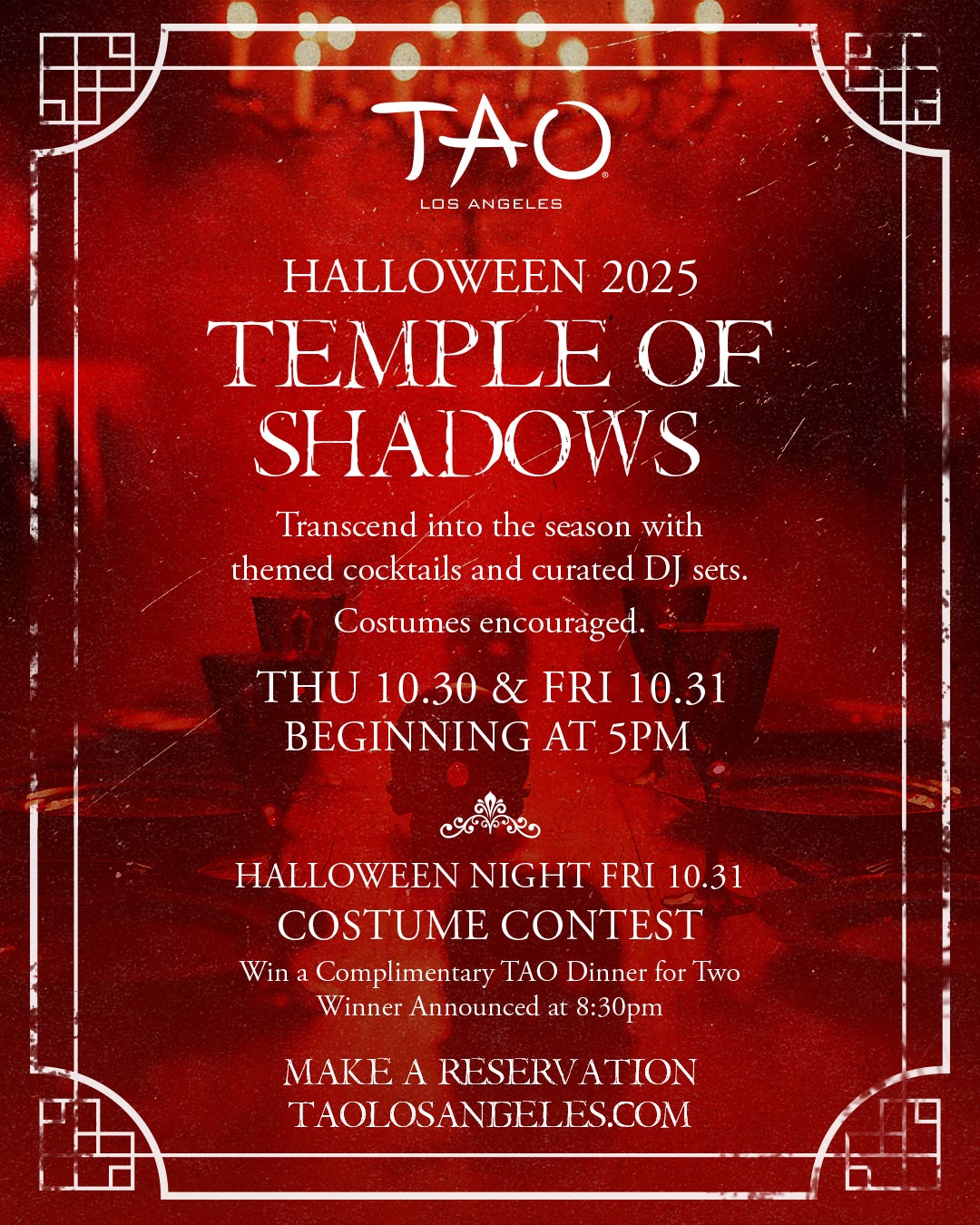 TAO Los Angeles Halloween