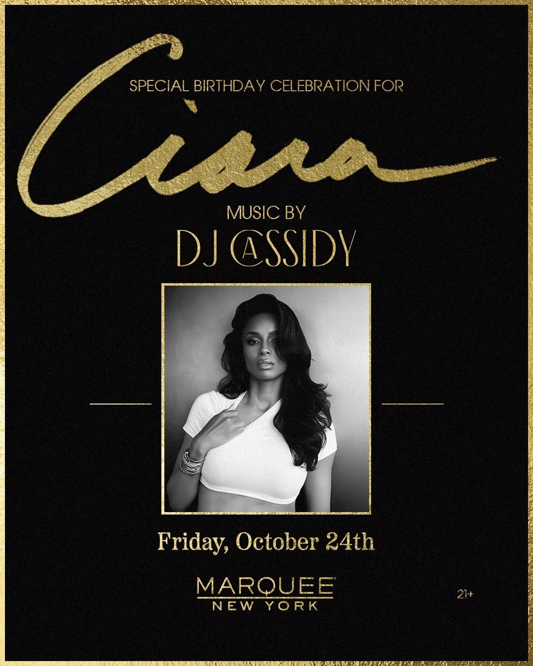 Artist Image - Special Birthday Celebration For Ciara